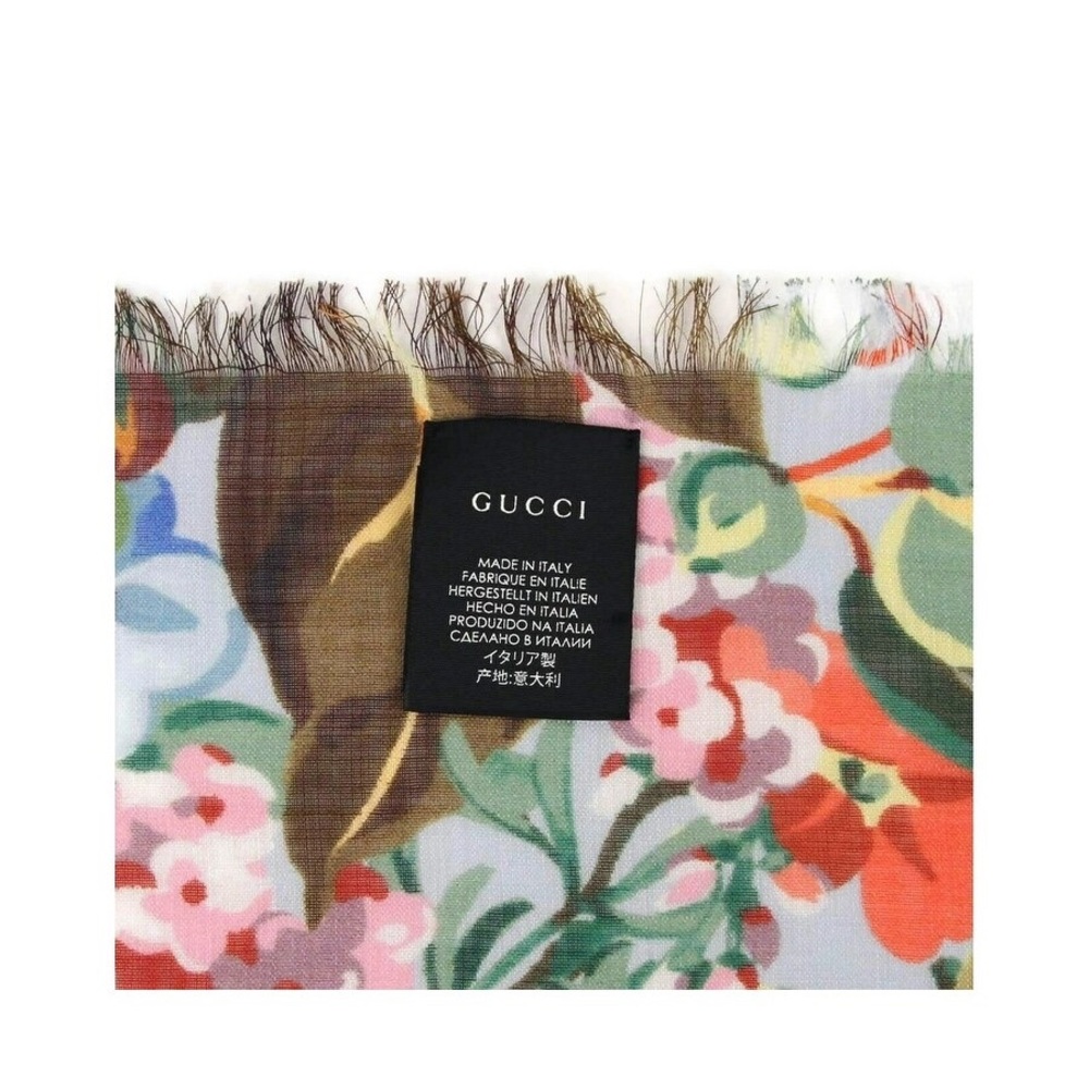 Gucci floral josephine shawl scarf silk 120x120 - Picture 7 of 10